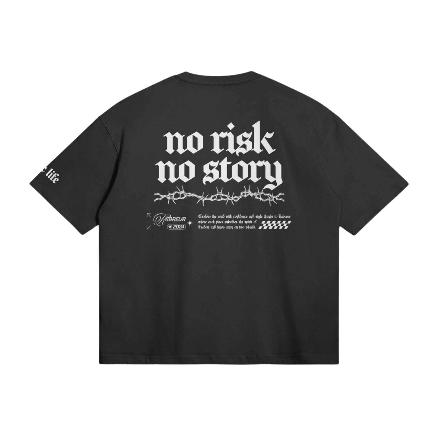 TEE-SHIRT NO RISK NO STORY