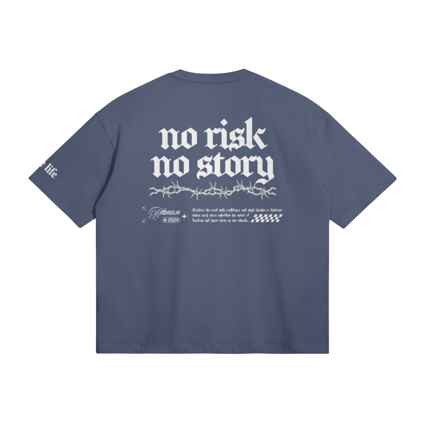 TEE-SHIRT NO RISK NO STORY