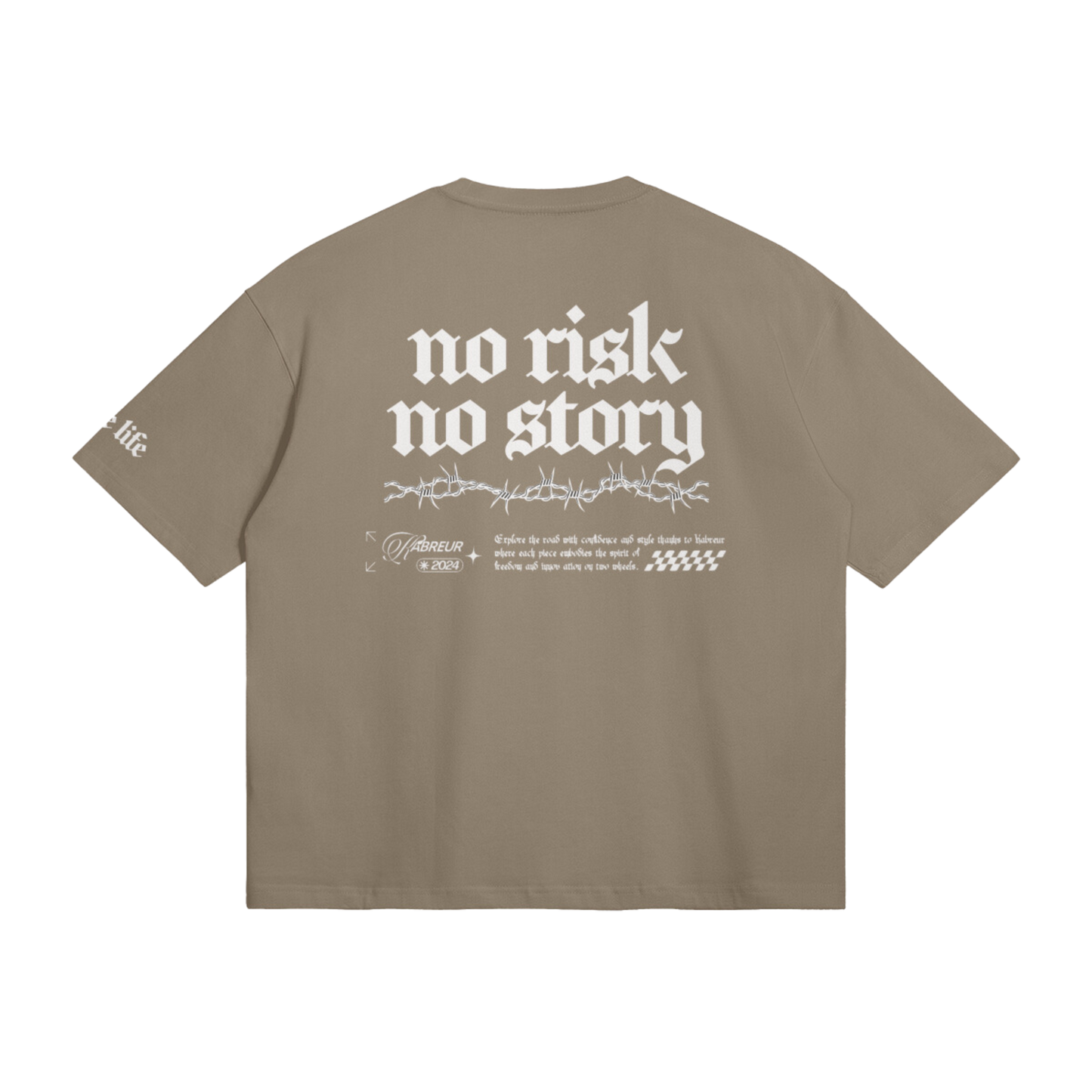 TEE-SHIRT NO RISK NO STORY