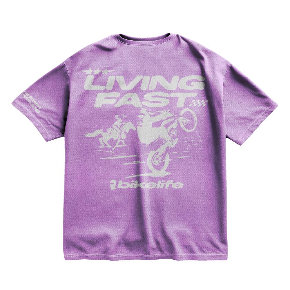 LIVING FAST T-SHIRT